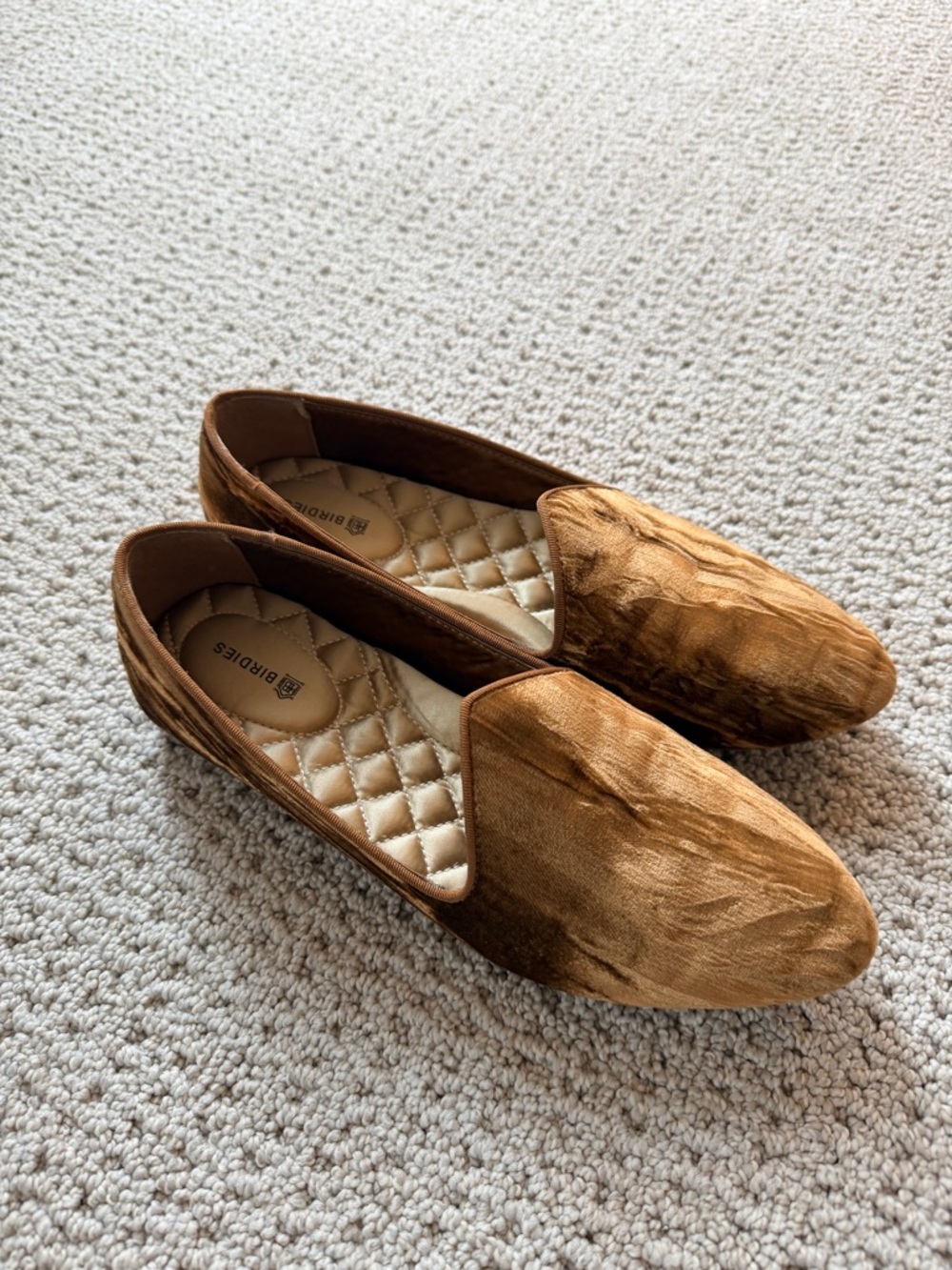 Birdies Starling Crushed Velvet Loafer